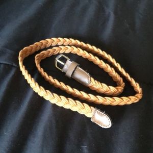 Braided Belt w/ Leather